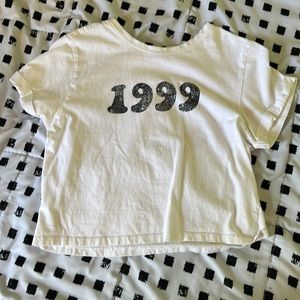 white crop top bought at tj maxx